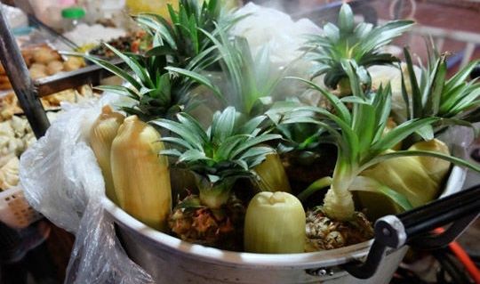 菠蘿 昆明國旅周葉推薦:西雙版納水果吃法的奇妙之處——菠蘿