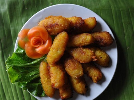 油炸芭蕉 昆明國旅周葉推薦:西雙版納水果吃法的奇妙之處——油炸芭蕉