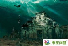 玉溪撫仙湖水下古城是什么樣的？