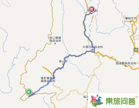 瑞麗到麗江有多少公里?從瑞麗自駕車到麗江怎么坐車?