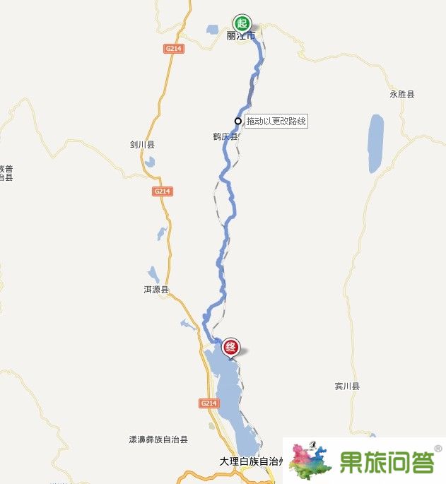 麗江到雙廊多少公里？從麗江到雙廊多長時間？