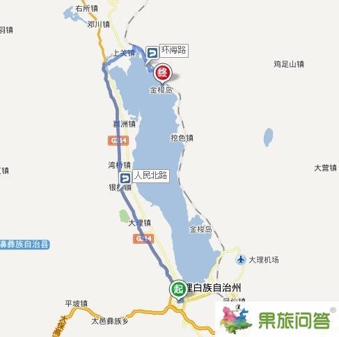 大理到雙廊要多久?怎么坐車(chē)?從大理到雙廊大概有多少公里?