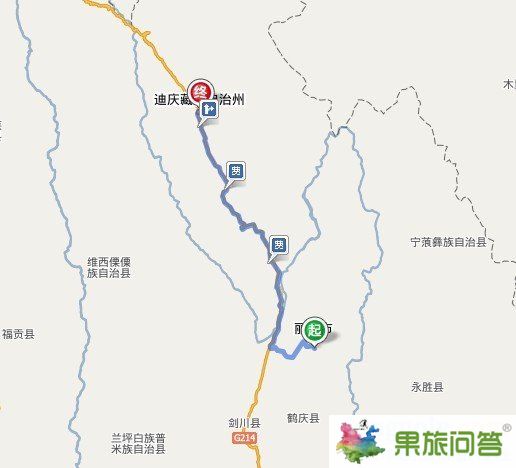 從麗江到香格里拉有多少公里?
